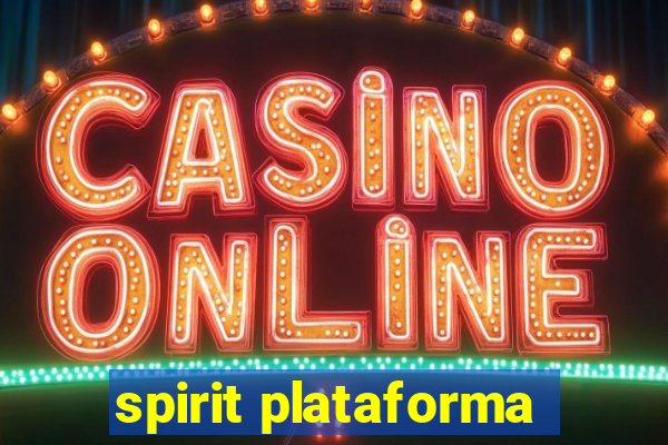 spirit plataforma